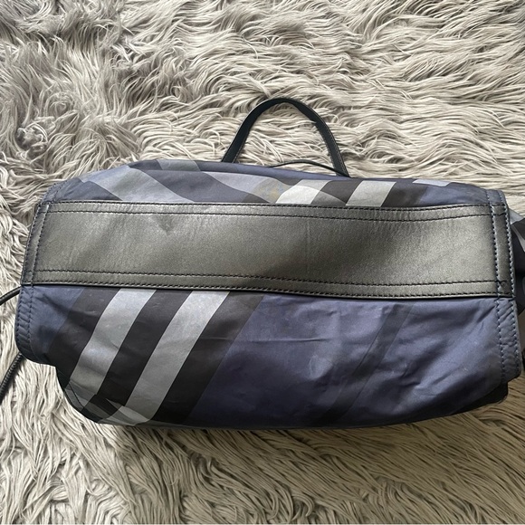 BURBERRY buckleigh packable nylon check tote - Picture 8 of 16